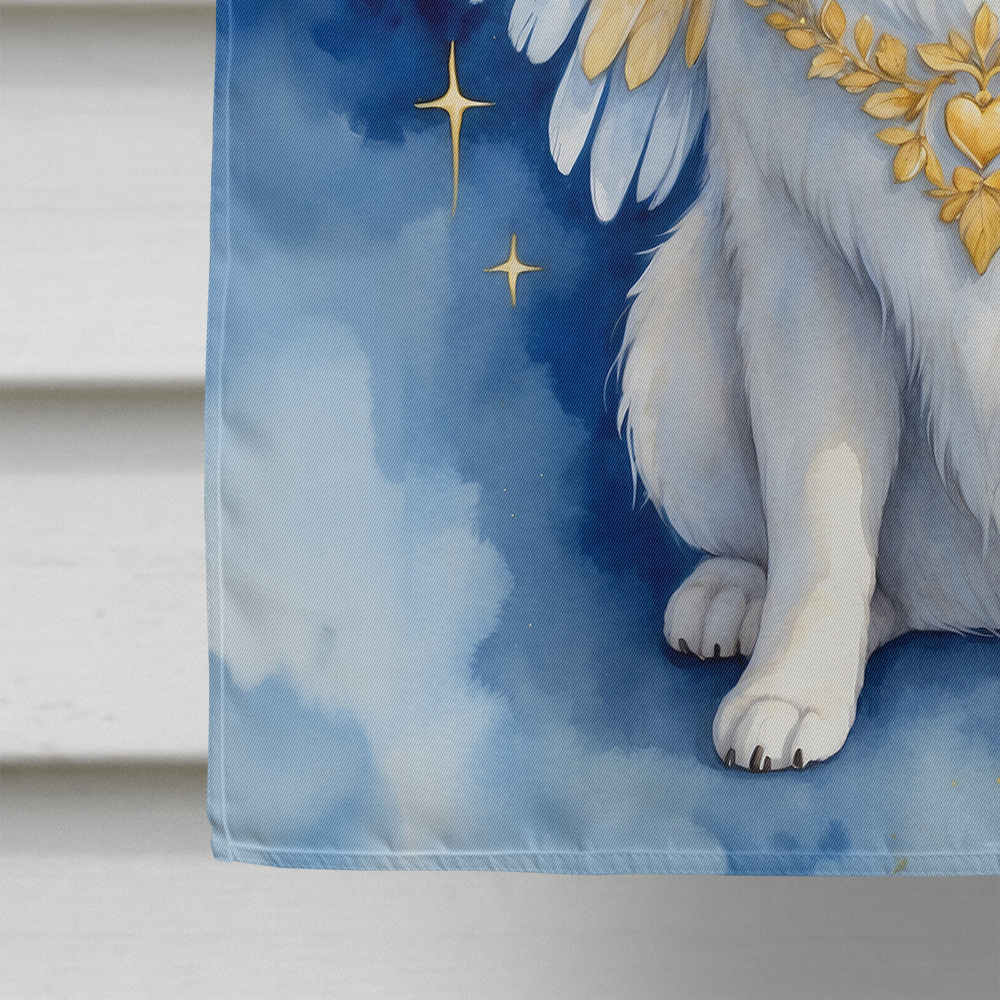 Samoyed My Angel House Flag 28 in x 40 in