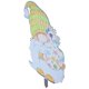 thumbnail image 1 of Durable Cartoon Gnome Garden Stake Decorative Easter Element Perfect For Backyard 35X19.7CM Party Prop 1Set, 1 of 4