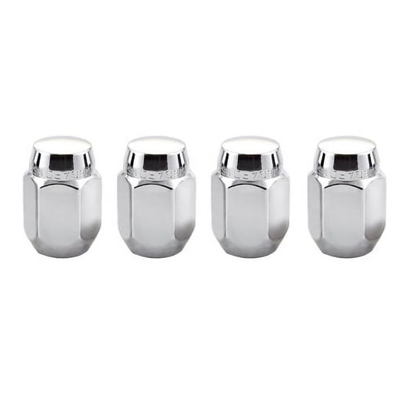 McGard Wheel Access-McGard 64003 Cone Seat Wheel Lug Nut Lock Set, M12 x 1.25 Thread, 1.28" Length, Set of 4