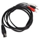 thumbnail image 3 of Cable macho DI Pin Maleto D RCA, Cable DIN 5 pines a DI Pinto D RCA Cable adaptador DI Nto RCA el mejor de su clase, 3 of 9