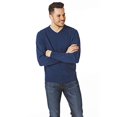 thumbnail image 5 of CastlePoint Mens Knitted V Neck Jumper, 5 of 5