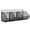 3 grids, variant on SharkTRUE No Drill Wall Mount Storage Basket, Black Iron Organizer for Bathroom Kitchen Bedroom