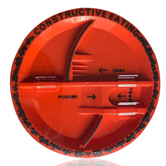 Platos de comida para niños Uso de viaje portátil para niños Platos de comedor para niños pequeños Entrenamiento de alimentación de verduras Utensilio para comer Suministros para el hogar Plato seitruly FN000712-01B