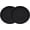 Black, variant on 11" Heavy Duty Decorative Tray and Saucer Set, 2 Pack, Pot Planter Base for Indoor Outdoor Use, Black