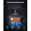 thumbnail image 2 of AstroAI Car Jump Starter, Battery Jump Starter with Jumper Cables for All Gas Engines & 12L Diesel, Battery Booster Power Pack, 12V Jump Box with LED Light, Type-C/USB Quick Charge, 2 of 9
