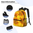 thumbnail image 2 of KLL 3D Sunflowers Print Laptop Backpack,Lightweight Backpack for Women Men Travel Daypack Fit for Travel Hiking Weekend, 2 of 5