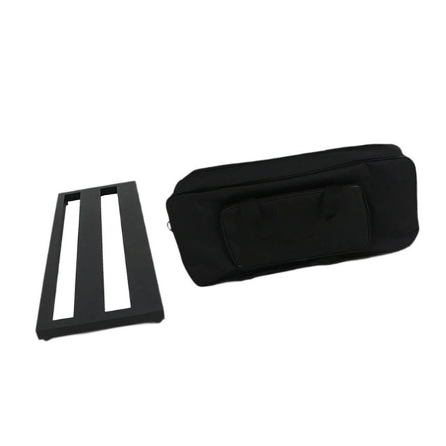 Pedalboard de efecto resistente con bolsa de transporte para suministros de instrumentos musicales de guitarra , M M