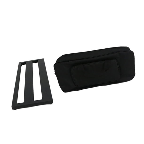 Pedal de guitarra de metal con bolsa , pedalboard de efecto resistente profesional, pedalboard de bajo para reemplazo de bajo , M M