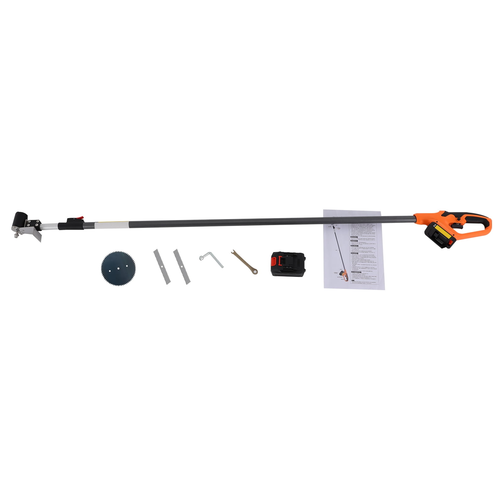 Electric Hedge Trimmer, Electric Pole Saw for Tree Trimming, Lithium Battery Powered Pole Hedge Trimmer