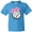 Pacific Blue, variant on Inktastic Volleyball with Pink Bow Youth T-Shirt