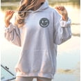 thumbnail image 4 of YOU ARE DOING GOOD Graphic Unisex Fleece Hooded Sweatshirt, 4 of 11