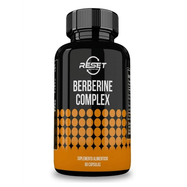 Reset Nutrition Berberine Complex 500 Mg 60 Servings 60 Capsules Hecho en USA