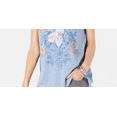 thumbnail image 3 of Style & Co Women's Graphic Print Top Blue Size PP, 3 of 3