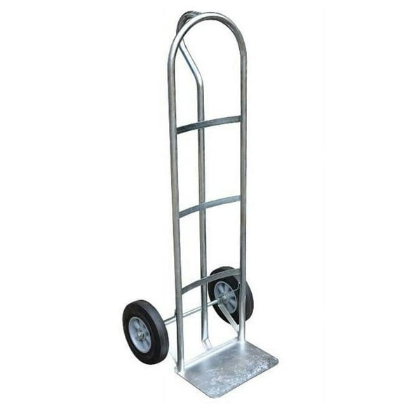 Vestil SPHT-500S-HR Steel P-Handle Truck Hard Rubber - 500 lbs