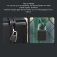 thumbnail image 4 of Cadenas à Combinaison, Cadenas à 6 Chiffres, Cadenas en Alliage de Zinc Réinitialisable à 6 Chiffres, Cadenas Extérieur Étanche, pour Gym École Clôture Valise, 4 of 7