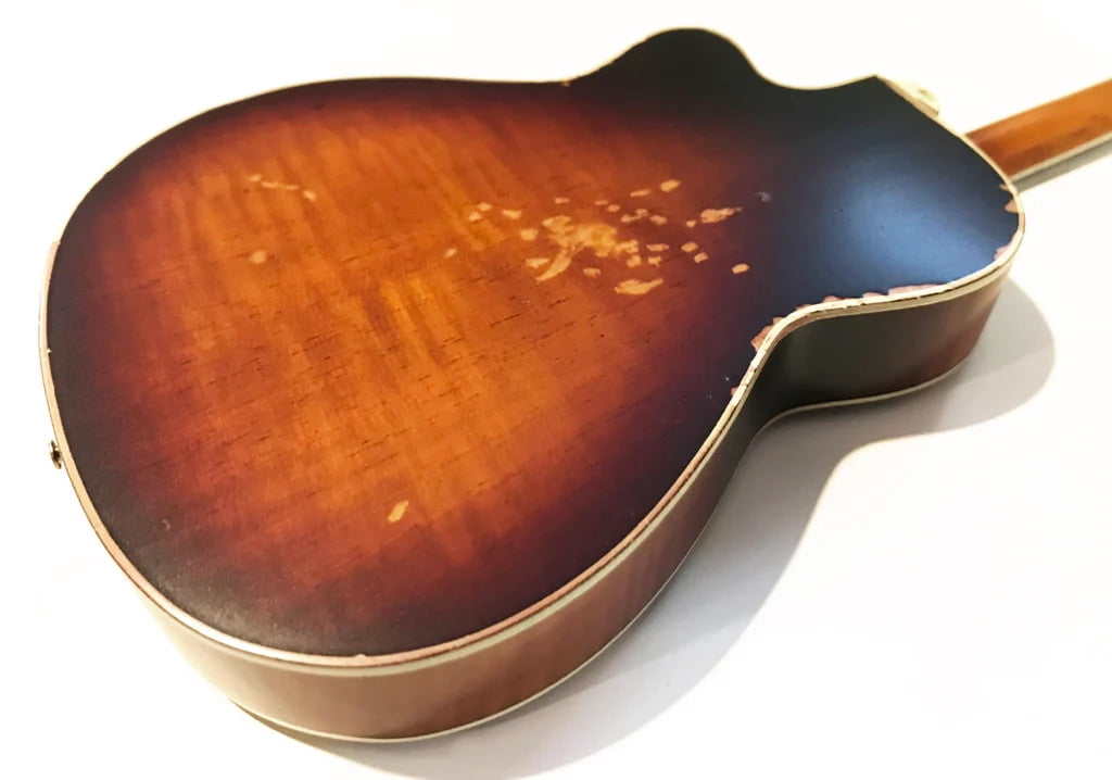 Toby Keith Signature Sunburst 10 Inch Miniature Acoustic Guitar Replica
