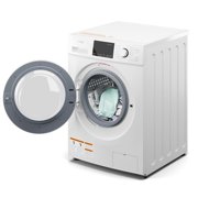 Pemberly Row 2.7 cu. ft. Stackable Front Load Washing Machine in White