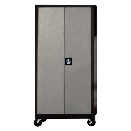 Edsal Silvervein 4 Shelf Garage Storage Cabinet