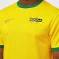 thumbnail image 5 of Ayrton Senna F1 Fanwear Mens Sports Yellow T-Shirt, 5 of 6