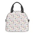 thumbnail image 2 of Goofa Summer Floral Pattern Lunch Bag ,Insulated Lunch Box, Small Leakproof Cooler Food Lunch Containers Reusable High Capacity Lunch Tote Bags, 2 of 8