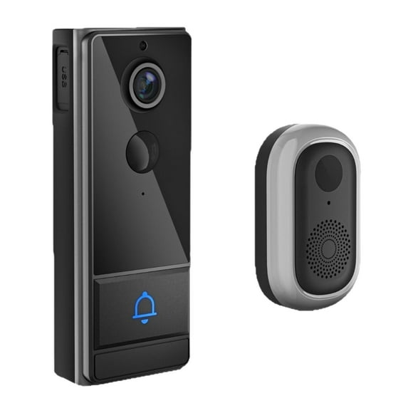 Cámara De Timbre Con Video De 720P De Alto Rendimiento Para Interiores Y Exteriores