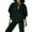 Green, variant on HBFAGFB Pantsuits for Women Casual Tracksuit Zip up Hoodie Sweat Pants Women Jogging Suits Sets Red Size M
