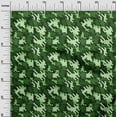 thumbnail image 3 of oneOone Rayon Green Fabric Abstract Quilting Supplies Print Sewing Fabric By The Yard 56 Inch Wide, 3 of 4