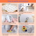 thumbnail image 4 of Estabilizador de bordado pegajoso soluble en agua Craftido 12 piezas, 4 of 6