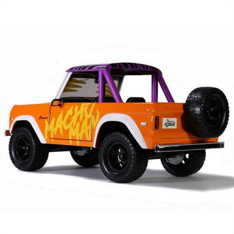 Macho Man Randy Savage 1973 Ford Bronco WWE Jada Diecast