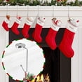 thumbnail image 5 of 3.94x2.76In Christmas Safety Hooks,6Pcs Lightweight Stocking Hooks for Fireplace,Silver Iron Stocking Holders Hooks for Home,Party, 5 of 6