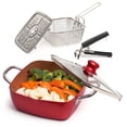 thumbnail image 1 of Set de utensilios de cocina Moss & Stone Copper, 5 piezas, antiadherentes, 1 of 5