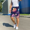 thumbnail image 6 of Naloa Planet Pastel Galaxy Men's Short Pajama Pants, Pj Shorts, Lounge Comfort Shorts-3X-Large, 6 of 6