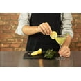 thumbnail image 4 of Plastic Bar Cutting Board 3 Pack for Restaurants - BPA Free, Black, 4 of 4
