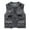 Gray, variant on TMOYZQ Mens Mesh Lined Casual Fishing Vests with Multi Pockets Outdoor Lightweight Breathable Work Travel Photo Cargo Vest Jacket Travel Hunting Camping Outerwear