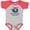 Baseball Heather and Red, variant on Inktastic My Aunt and Uncle Love Me Nephew Bear Boys Baby Bodysuit