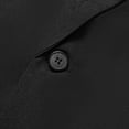 thumbnail image 6 of USNSM (XL-5XL) Plus Size Mens Blazer Casual Sport Coats for Men Slim Fit Two Button Pocket Lightweight Suit Jacket for Business Wedding Prom Black XXXL, 6 of 7