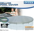 thumbnail image 7 of Intex 18' Ultra Frame Swimming Pools UV Resistant Deluxe Debris Cover (3 Pack), 7 of 7