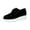 Black, variant on Lovskoo 2024 Women's Platform Shoes Solid Color Lace-Up Wedge Loafers Comfort Shoes Black