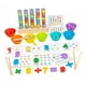 thumbnail image 1 of Juguetes De Cuentas De Clip,Clip Beads Test Tube Toy Montessori Clasificación de colores,Clasificación y conteo de colores Aprendizaje preescolar,Juego de mesa con clavijas de madera 5 tubos, 1 of 9