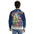 thumbnail image 5 of Merry Christmas and Happy New Year Santa Schnauzer Holiday Xmas Winter 2025 All Over Print 3D Sweatshirt Unisex Merch Miniature Schnauzer Dog Lover - 00024, 5 of 6