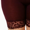 thumbnail image 5 of JINMGG Shorts for Women Clearance $5 Womens Plus Size Mid Waist Lace Hot Shorts Elastic Sports Pants Trousers Trunks Wine XL, 5 of 9