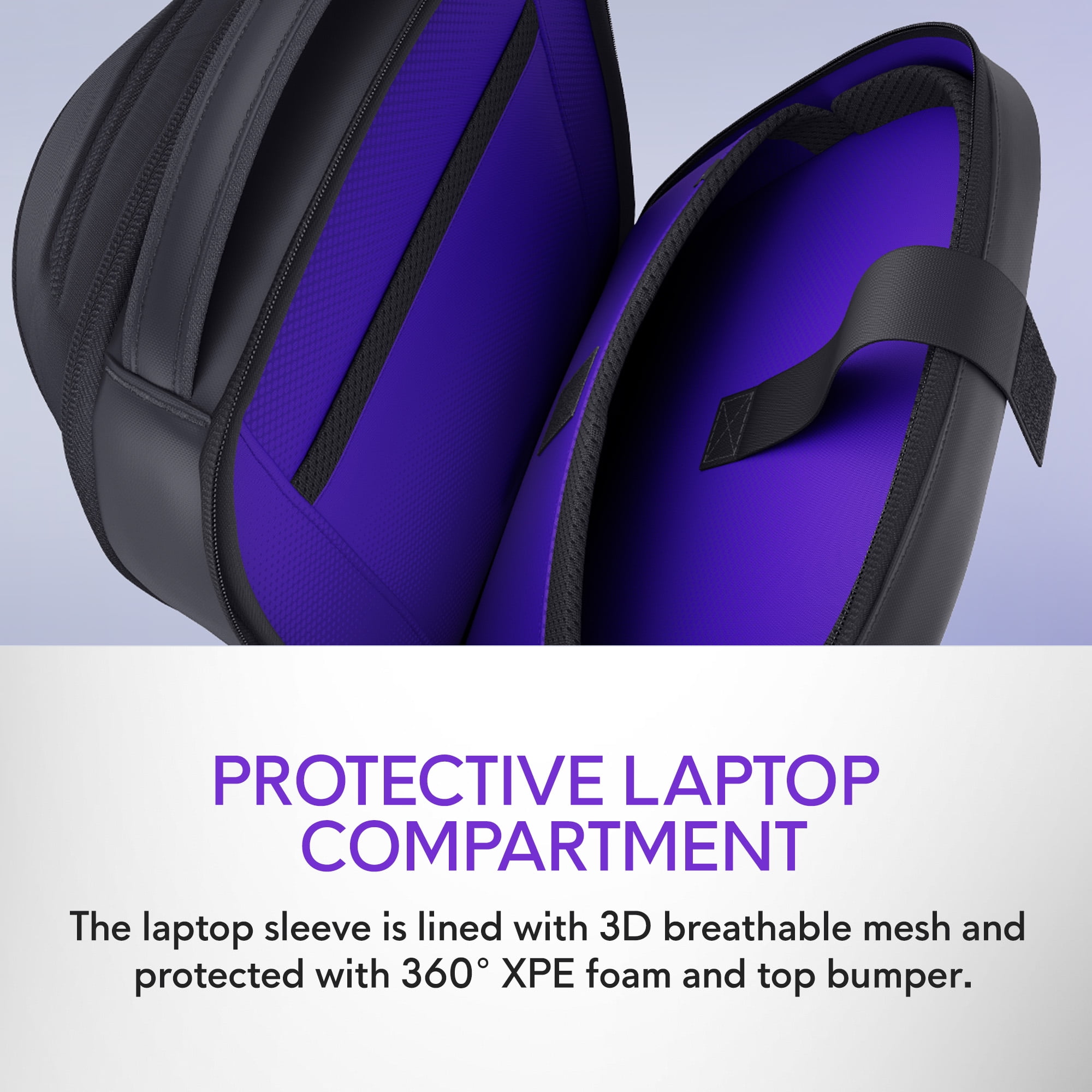 Alienware 18 Backpack AW7825P 28L Capacity Fabric Dirt Weather Water RFID Resistant Black