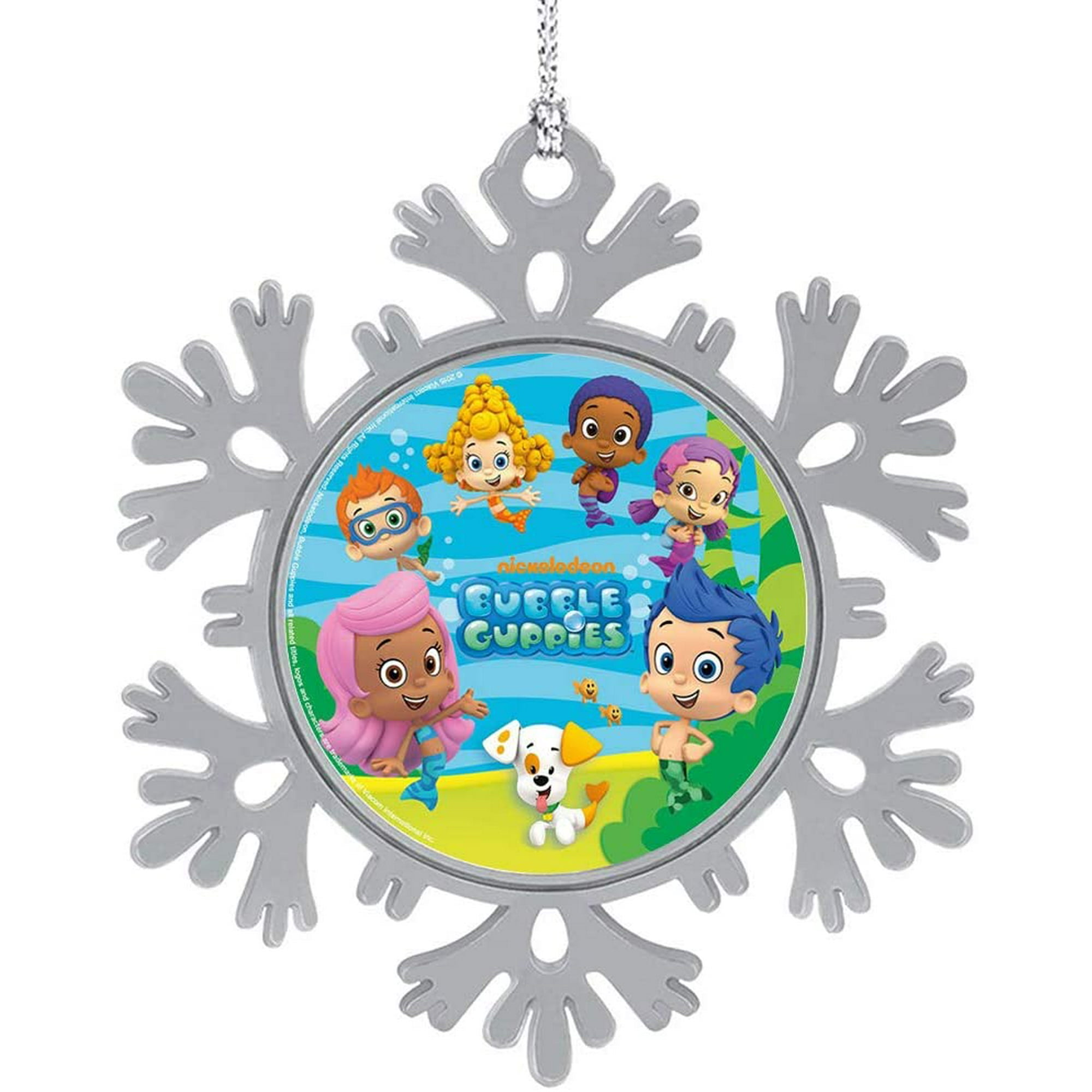 Bubble Guppy Gang Iron Snow-Shaped Round Christmas Ornament C | Walmart  Canada