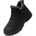 thumbnail image 5 of EXNOVFC Winter Snow Boots for Women: Slip on Waterproof Boots - Insulated Warm Fur Lined Walking Outdoor Ankle Booties, 5 of 10