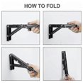 thumbnail image 4 of 2pcs Black Finish Camper Van Folding-bracket Table Shelf Interior Accessories For Motorhome Caravan Rv Camper Trailer Food Truck, 4 of 5