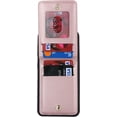 thumbnail image 5 of Samsung Galaxy A54 5G Case with Card Holder for Women, Samsung Galaxy A54 5G Phone Case Wallet with Credit Card with Ring Kickstand Zipper Slim Stand Case - Rose Gold, 5 of 13
