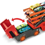 Hot Wheels Mega Hauler with 6 Expandable Levels, Stores up to 50 1:64 Scale Toy Vehicles