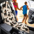 thumbnail image 4 of XYZCANDO Dachshund Cool Style Car Seat Towel Cover Waterproof, Suitable for Van Front Seats Automotive, Terry Cloth Car Seat Covers, for Trucks Sedans, 4 of 7
