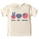 thumbnail image 1 of Gibobby Blusas De Moda Niños y niñas Día de la Independencia AMOR AMÉRICA Imprimir Camiseta de manga corta Niños de 3 a 14 años(Beige, 3-4 Años), 1 of 4