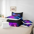 thumbnail image 6 of Manfei Boys Basketball Bedding Comforter Set, Teens Sports Full Bedding Set, Pink Blue Gradient Basketball Court Fitted Sheet Flat Sheet, Luxury Bedroom Decor Reversible 7 Pieces, 6 of 8